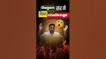 Gagan sir ने दिया Challenge 🔥 SSC Exam में तहलका 🔥 Gagan Pratap Sir #ssc #cgl #ssccgl