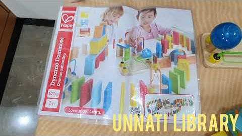 How to Play Dominoes game by Hape from Unnati Library