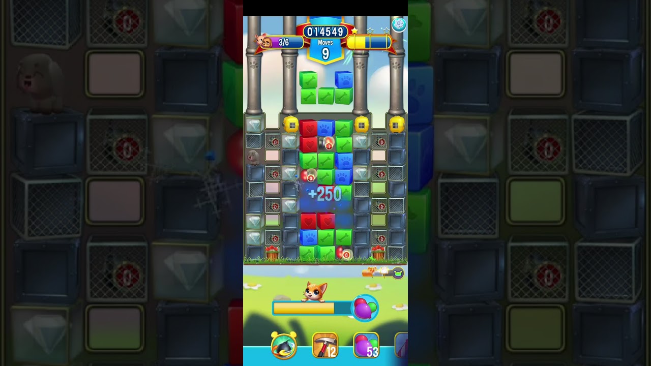 Pet Rescue Saga level 4801 one rocket