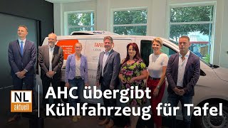 Cottbus | AHC übergibt Kühltransporter an Tafel Luckau