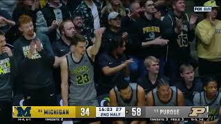 Purdue Highlights vs Michigan (January 24, 2025)