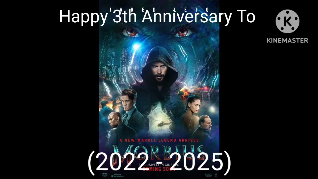 Happy 3th Anniversary To Morbius (2022)