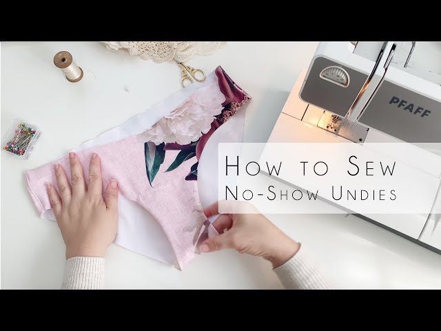 Buy Sewing Pattern for No Show Panties No Elastic Underwear