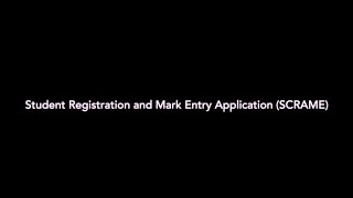 Celebrity Student Course Registration and Mark Entry (SCRAME) Application Net Worth