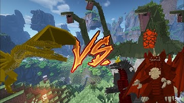 King ghidorah(old version) vs godzilla greatest enemies | gakrott and gge addon