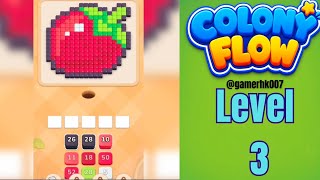 Colony Flow Level 3 Walkthrough Solution 