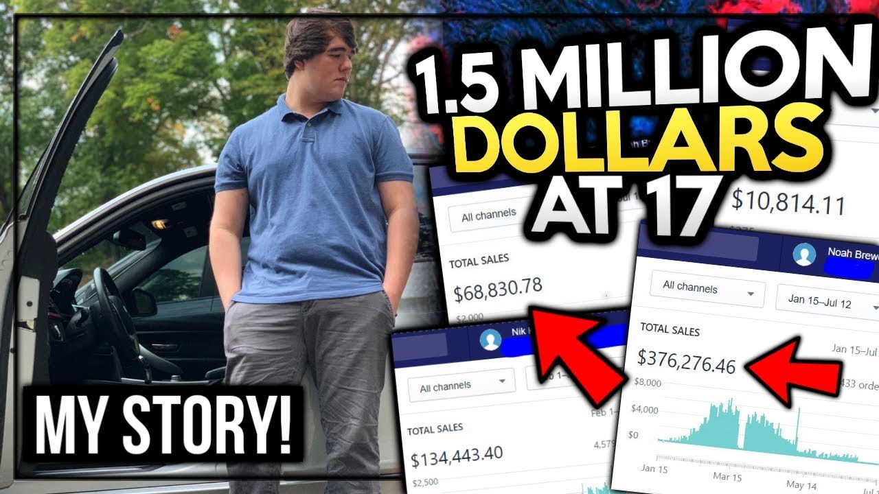 1.5 Million Dollars At 17. My Story YouTube 1.5 Million Dollars At 17. My Story YouTube