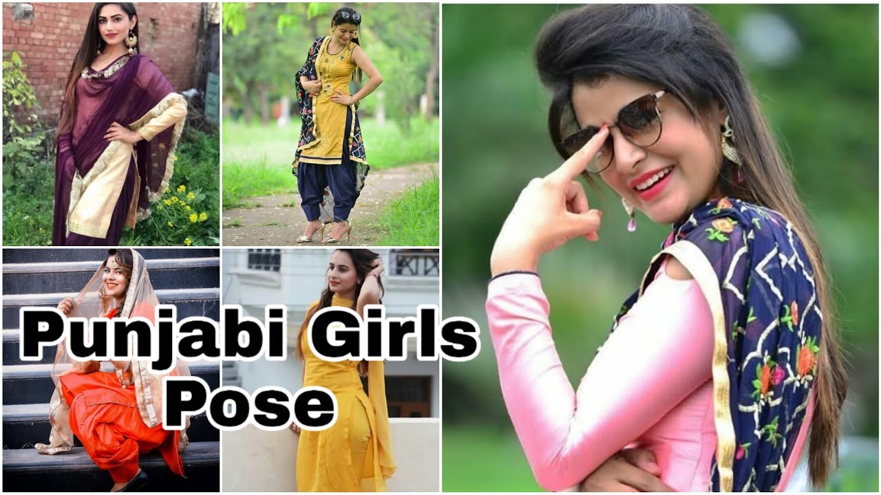 Punjabi Girls Pose Punjabi Suits Girls Pose Punjabi Pose By World Photography Zone Youtube
