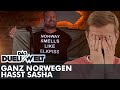 Sasha beleidigt ganz Norwegen live im TV | Duell um die Welt