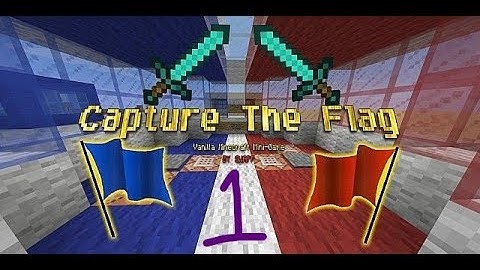 CAPTURE THE FLAG!!!!(#1)- Getting killed LITERALLY 100 times!!! (Minecraft minigame)