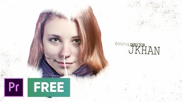 FREE Premiere Pro Slideshow Template - Ink Memories | #Jasimkhanbd