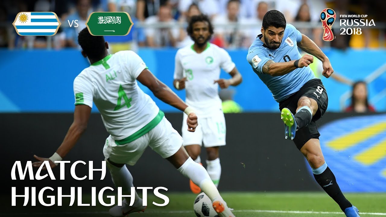 Uruguay vs Saudi Arabia LIVE World Cup 2018: Luis Suarez scores  latest score ...