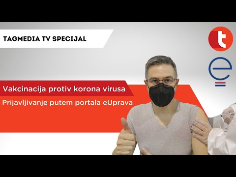 Vakcinacija protiv korona virusa - prijavljivanje putem portala eUprava