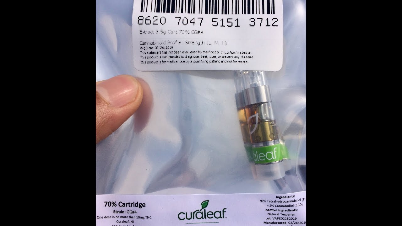 vaping thc curaleaf reviewing 3 half gram cartridges