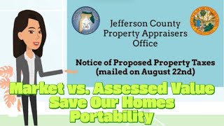 TRIM Video Market vs. Assessed Value, Save Our Homes, Portability