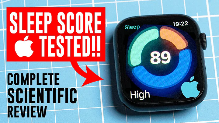 NEW Apple Sleep Score - Scientific Test! Versus Oura and WHOOP!
