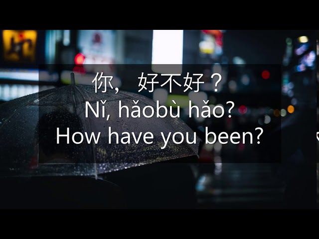 (Lyrics) ERIC 周兴哲 - NI HAO BU HAO 你 好不好【HOW HAVE YOU BEEN】 class=