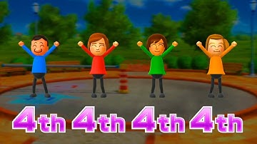 Wii Party U: Highway Rollers  - Baby Luigi Vs Susie Vs Rie Vs Polly (Master Difficulty)