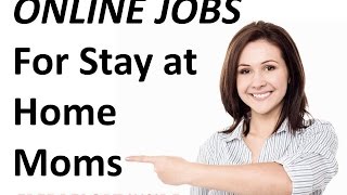 Online jobs for stay at home moms in oklahoma city ok