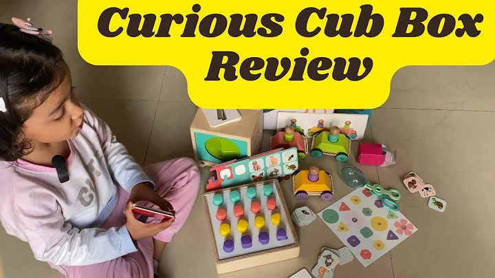Curious Cub Montessori Box Review - 2 Years 9 Months Level 14