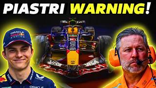 HUGE TENSION at McLaren as Red Bull PUSHES for Piastri after SHOCK WARNING About His Future REVEALED