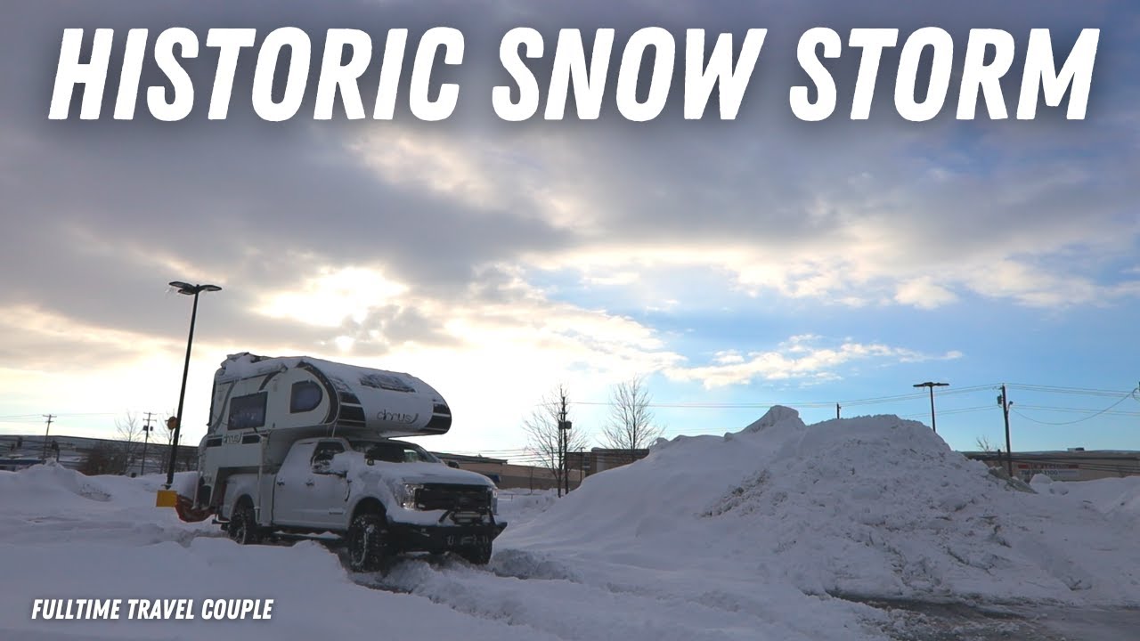 STUCK IN A SNOW STORM | LAKE EFFECT BUFFALO WINTER STORM 2022 | FULL ...