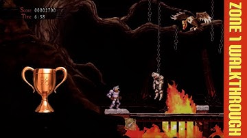 Ghosts ‘n Goblins Resurrection | Zone 1 Walkthrough (Execution Grounds)