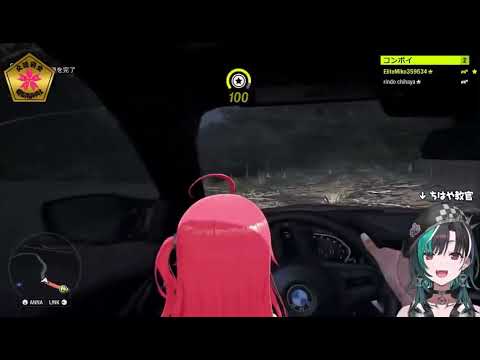 ホロライブ切り抜き Forza Horizonよりベイブレード走行をしてしまうさくらみこと見ている輪堂千速 #ホさくらみこ切り抜き
