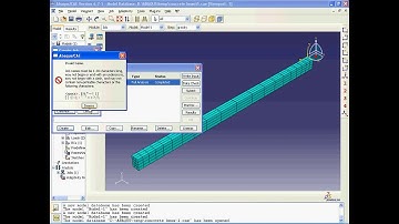 Abaqus Concrete beam analysis