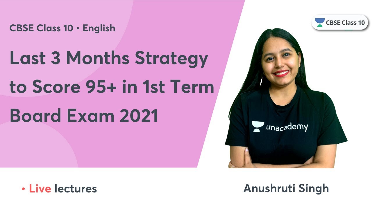 CBSE Class 10 English | Last 3 Months Strategy to Score 95+ in 1st Term ...