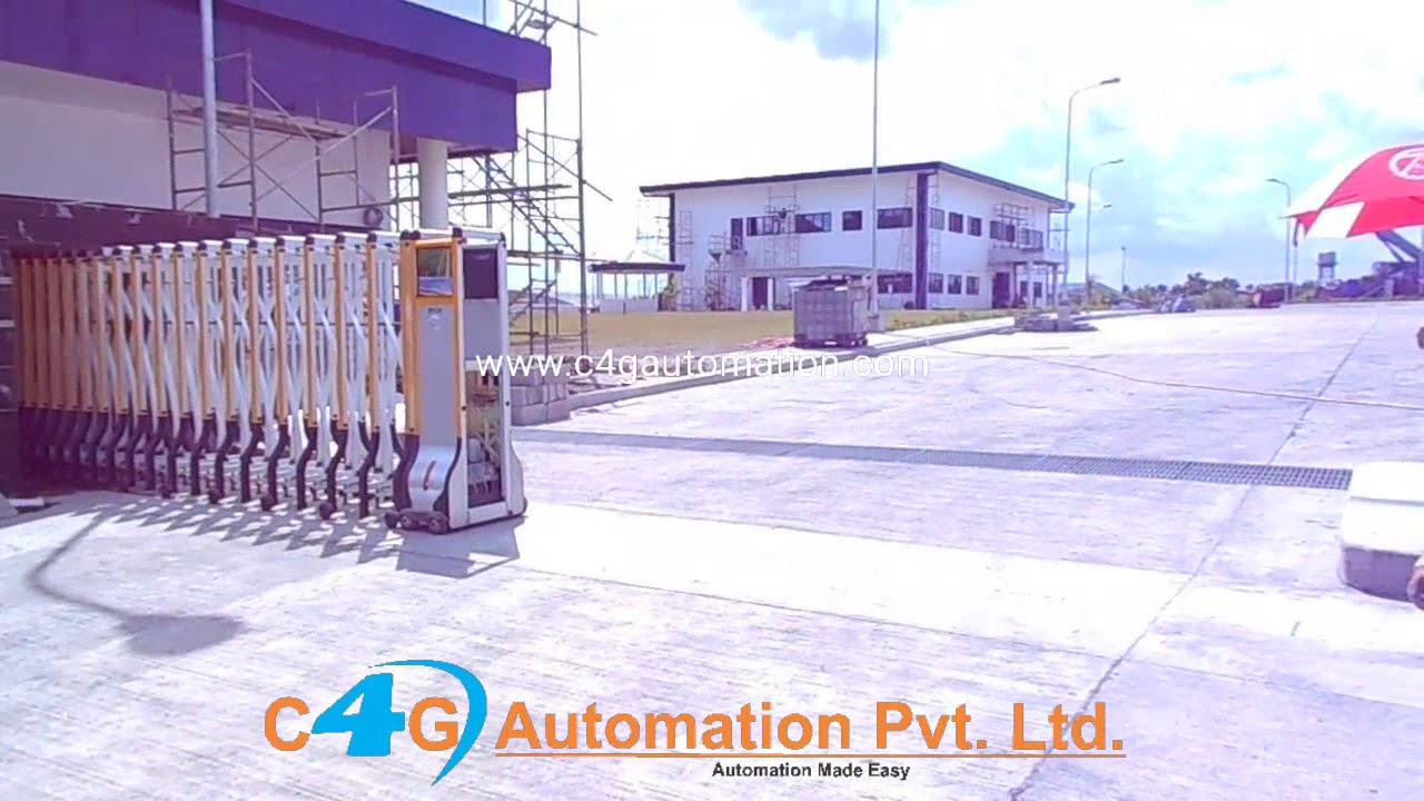 Retractable Automatic Security Roller Running Gates Dealers India YouTube