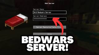 How to Join a Bedwars Server in Minecraft 26.2