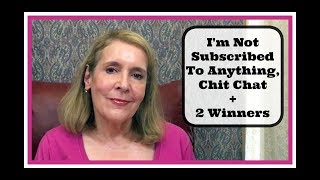 Im Not Subscribed To Anything, Chit Chat + 2 IT QVC TSV Winners