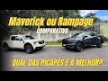 COMPARATIVO RAM RAMPAGE E FORD MAVERICK