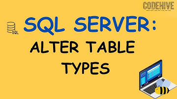 SQL Tutorial: How to use the ALTER TABLE statement