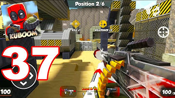 Kuboom - Gameplay Walkthrough Part 37 - Gun Game Mode (Android Games)