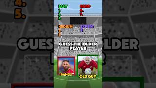 Guess the older player! #footballtrivia #quiz #footballshorts #guess #footballtiktok #soccer screenshot 2