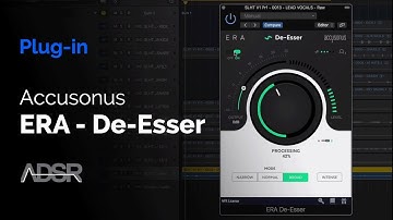 Accusonus ERA - De-Esser : Smooth out the harsh Ess-es from your Recordings