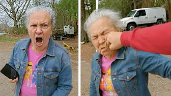 Karen Picked A FIGHT and Got KNOCKED OUT COLD!