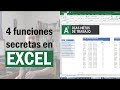 Las 4 Secretos de Excel mejor guardados - Funciones importantes para tu trabajo!