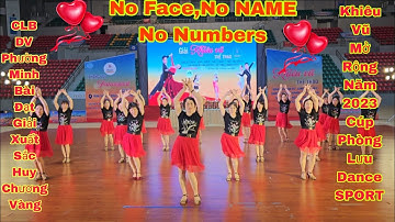 No Face, No NAME No Number MODERN Talking- CLB-DV-MK-Cúp Phong Lưu Dancesport -Khiêu Vũ Mở Rộng 2023