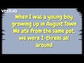 Duane Stephenson  August Town Lyrics