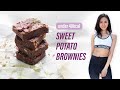 [40 kcal] Healthy Sweet Potato Brownies Dairy, Sugar Free | 400次紫薯Brownie 減脂健康布朗尼 簡單食譜 | 鄧卓殷Amber