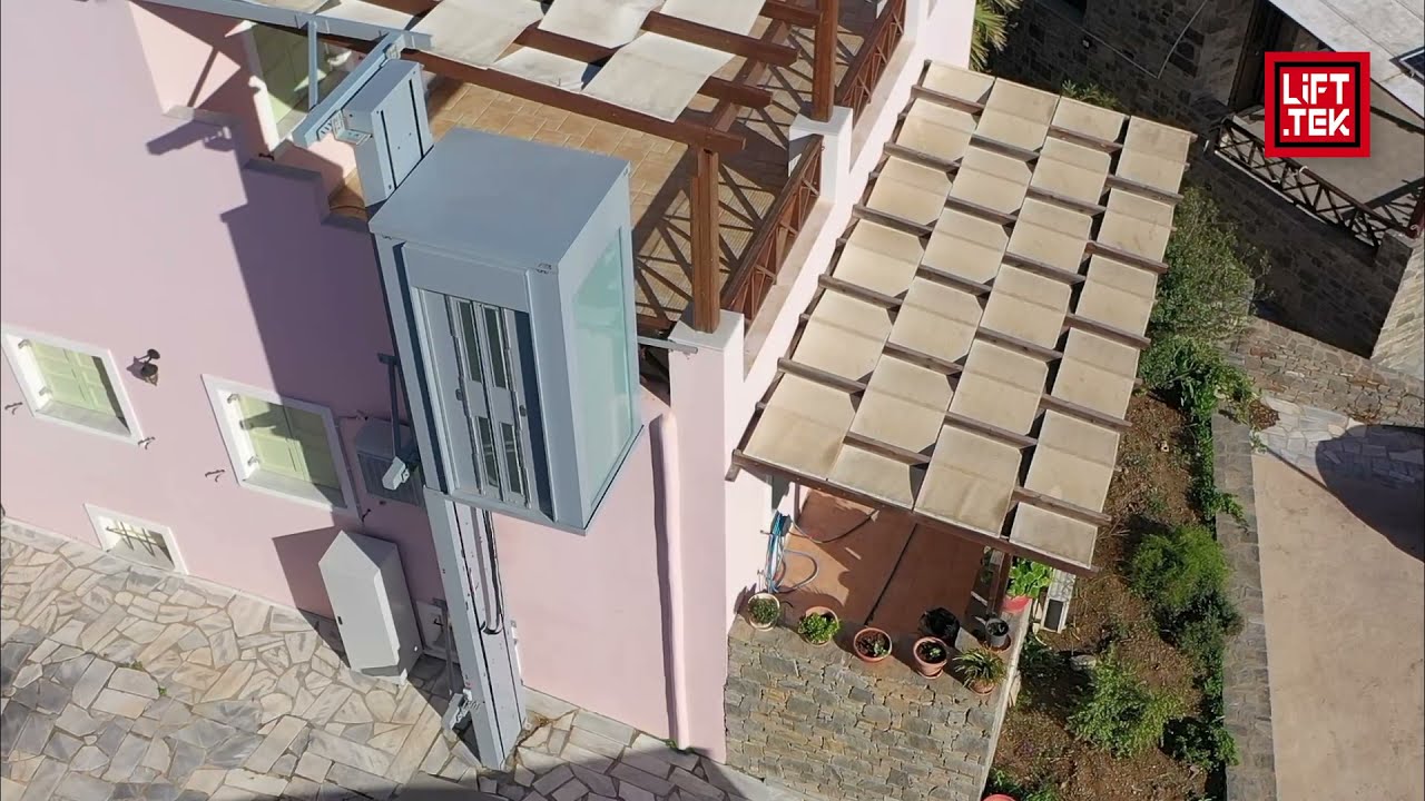 Εξωτερικό Ασανσέρ χωρίς Φρεάτιο από την LIFTEK- Outdoor Lift
