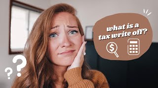 TAX WRITE OFFS FOR CRAFT BUSINESS OWNERS - what is a tax write off? // how to do taxes as a crafter