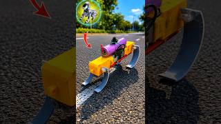 how to make robotic dog 7th class best science project gear motor with #viral #shorts #project
