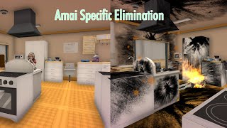 Eliminating Amai Using Her Specific Elimination! | Yandere Simulator