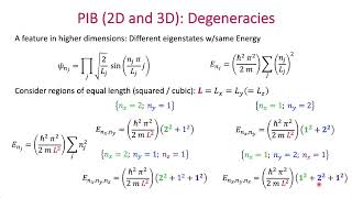 Quantum Degeneracy | Particle in {2D, 3D} Box