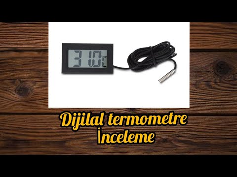 Dijital Termometre incelemesi ve kutu açılımı