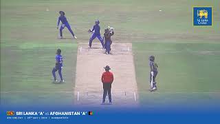 Nishan Madushka 115  against Afghanistan &#39;A&#39; | Afghanistan &#39;A&#39; tour of Sri Lanka 4th One Day